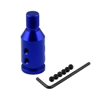 

4 Color Universal Aluminum Shift Knob Adapter for Non Threaded Shifters BMW 12x1.25mm Durable Manual Gear Car Shift Knob Adapter