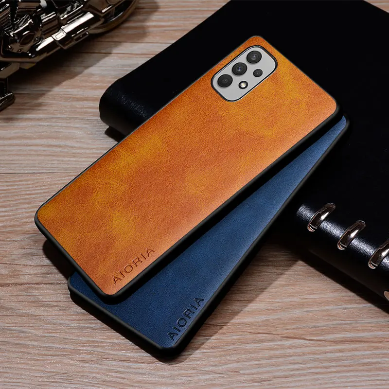 Custodia In Pelle Pu Per Samsung Galaxy A12 A22 A13 A32 5G M51 M31 M11 M31S S20 Fe M32 A12 A51 A71 A31 A52 A21S Cover Posteriore Premium