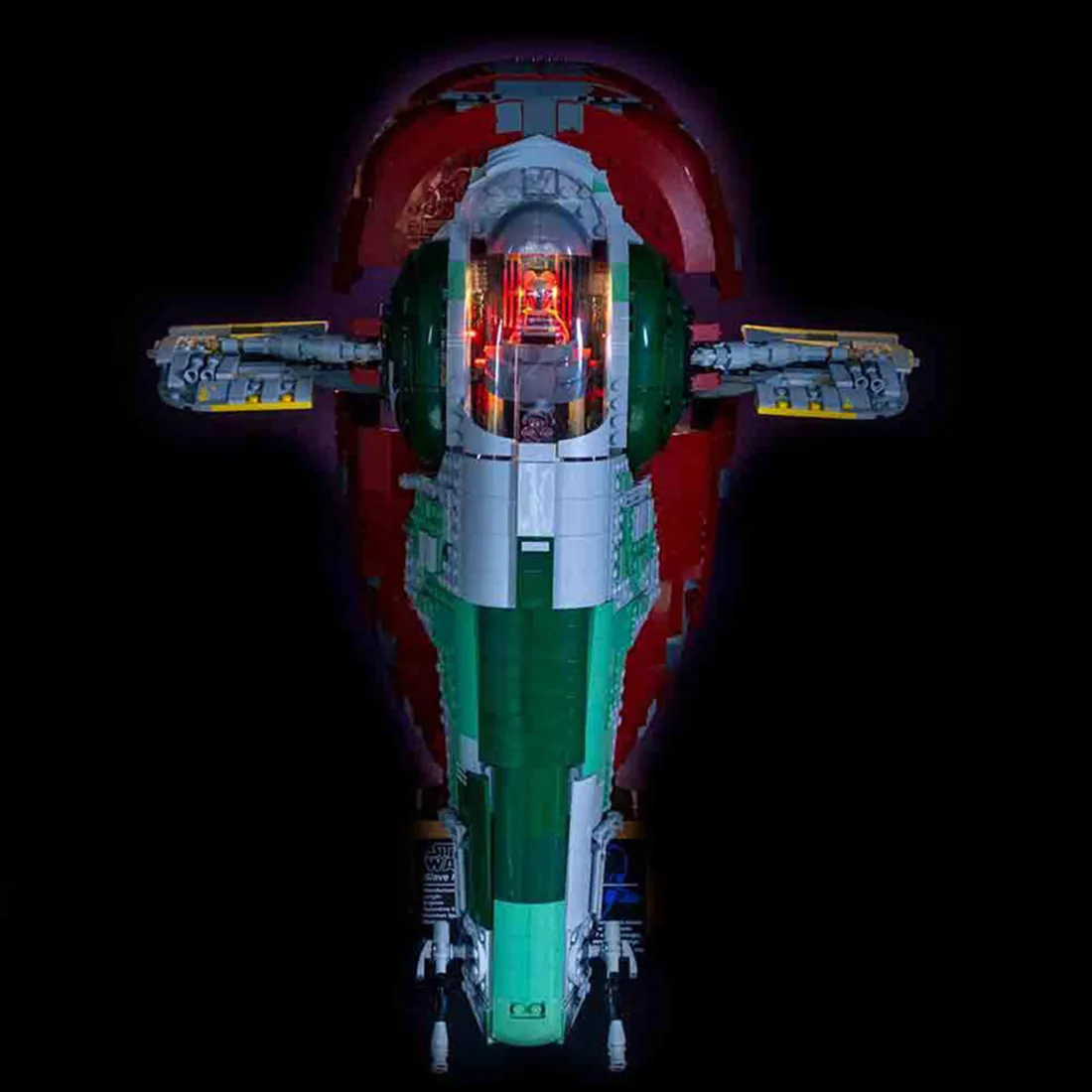 Modiker на батарейках светодиодный свет Строительный блок Набор аксессуаров для 75060