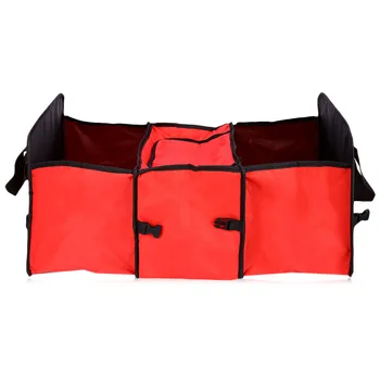 

Promotion!!Car trunk storage bag Oxford Cloth folding truck storage box Car Trunk Tidy Bag Organizer Storage Box with cooler bag