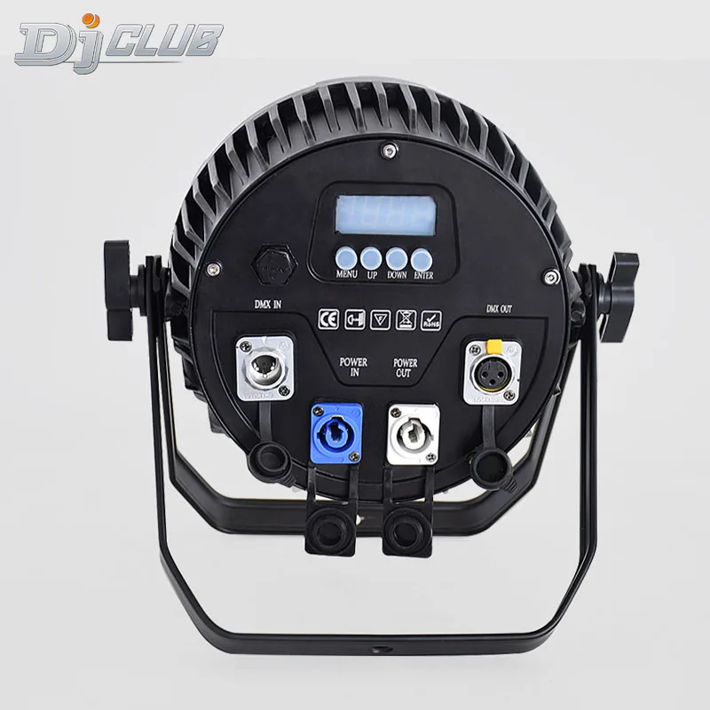 US $99.81 Stage Wash 18Pcs 18W Rgbaw Uv 6 In 1 Led Par 64 Waterproof Ip65 Led Par Light For Dj