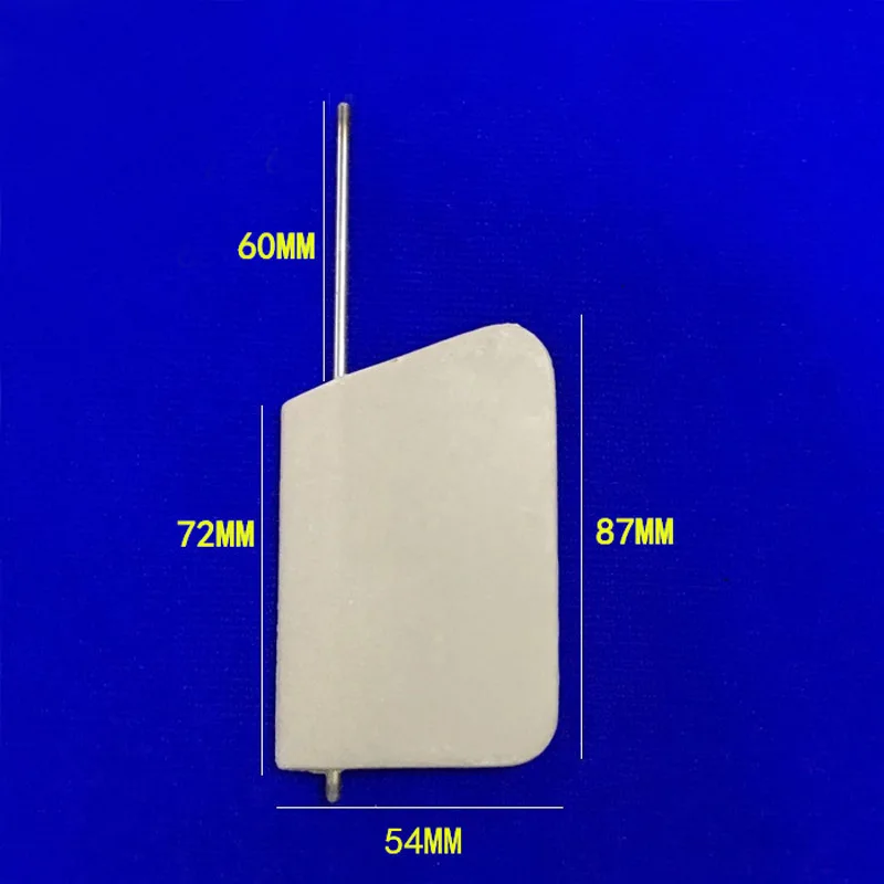 

1PC Fully Immersed Steering Rudder Flake Height 87mm Glass Fiber Marine Rudders with Single/Dual Arm for DIY RC Simulation Boat