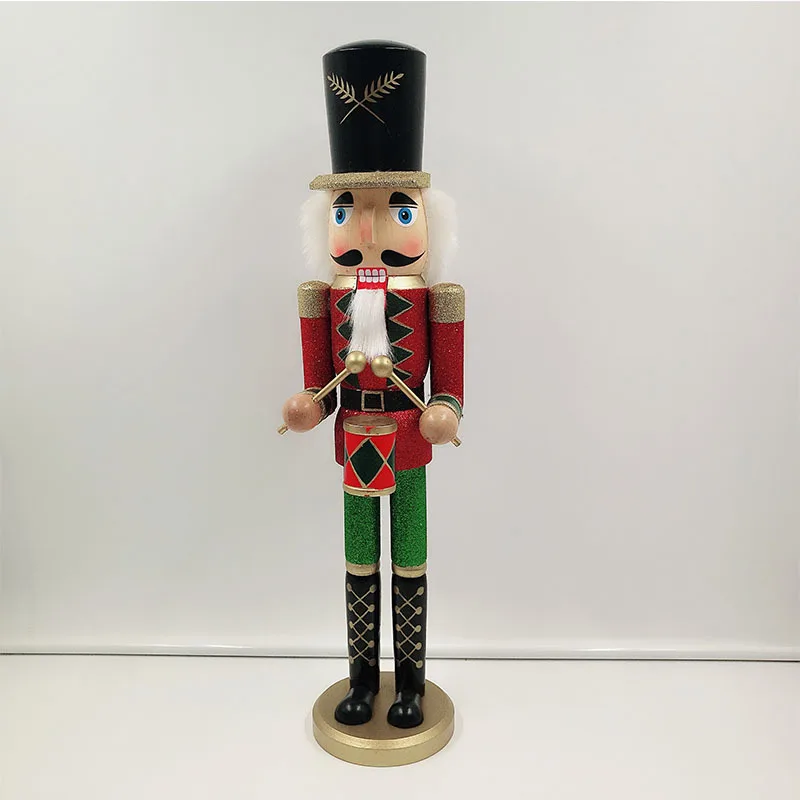 

Manufacturers Customizable 50 Cm Walnut Soldiers Solid Wood Walnut Soldier Every Wooden Craftwork Nutcracker Soldier