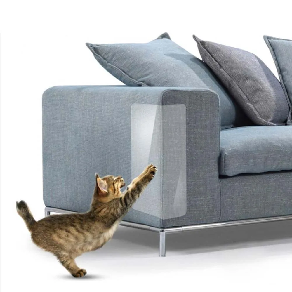 

Cats Scratching Post Protect Pads Cat Scratch Guards Flexible Kitten Cat Tree Sofa Furnitures Paw Clawing Care S/M/L