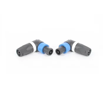 

speakon neutrik XLR 4Pin Speakon Connector Elbow degree Microphone Speaker Connector Adapter Audio Cable 4Pin Male Plug