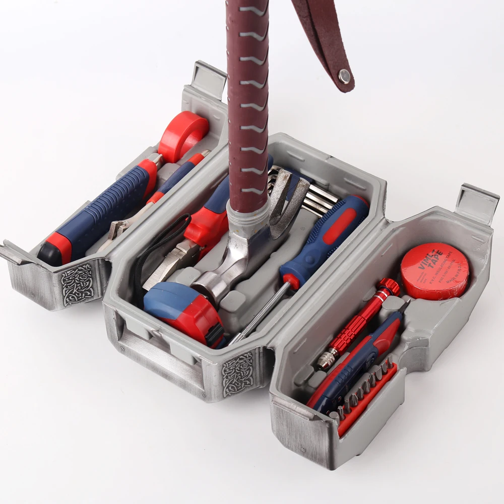 Новый комический молоток набор инструментов для дома ручные инструменты коробка