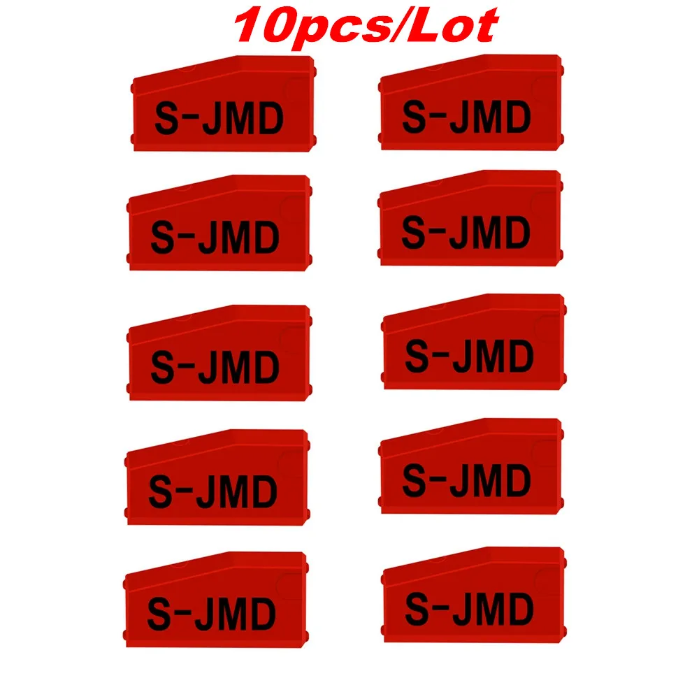 10PCS Red Лучшая цена, супер чип JMD King Chip JMD, удобный детский ключ, копир JMD Chip для CBAY Clone 46/4C/4D/G Chip JMD Chip - Цвет: 10PCS Red