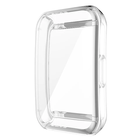 Huawei Honor Band 6 7 Watch Case Plating Soft TPU Protective Cover For Huawei Band6 Full Screen Protector Cases Bumper Shell