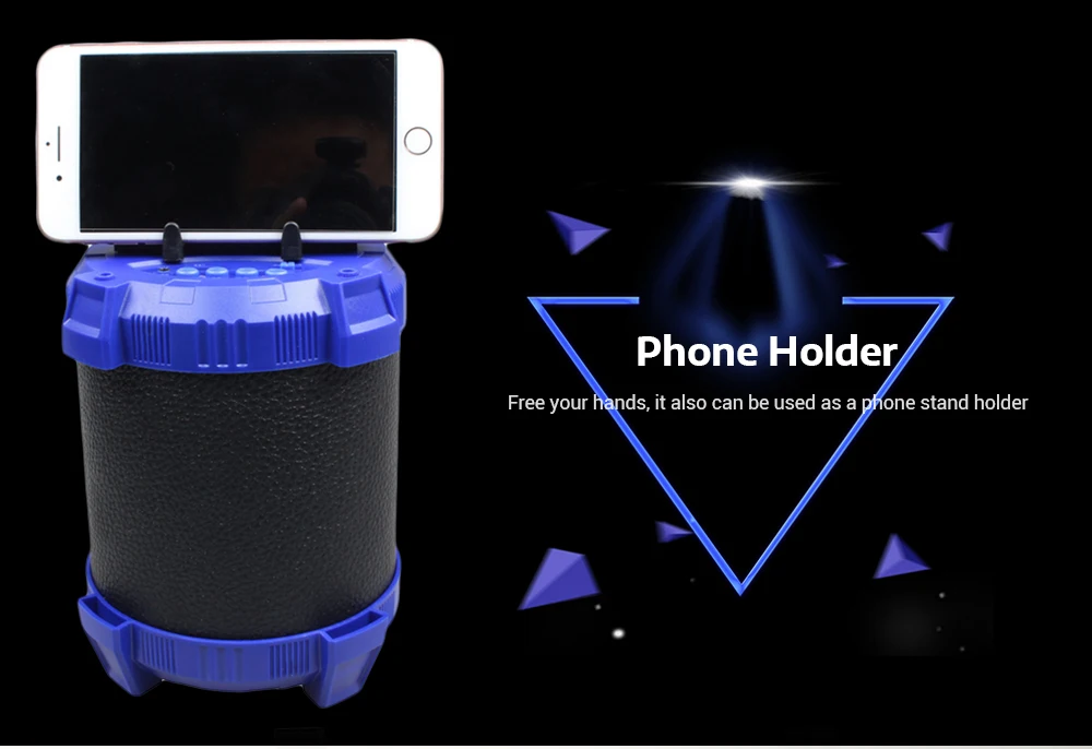 M26 беспроводной Bluetooth стерео динамик портативный плеер держатель телефона