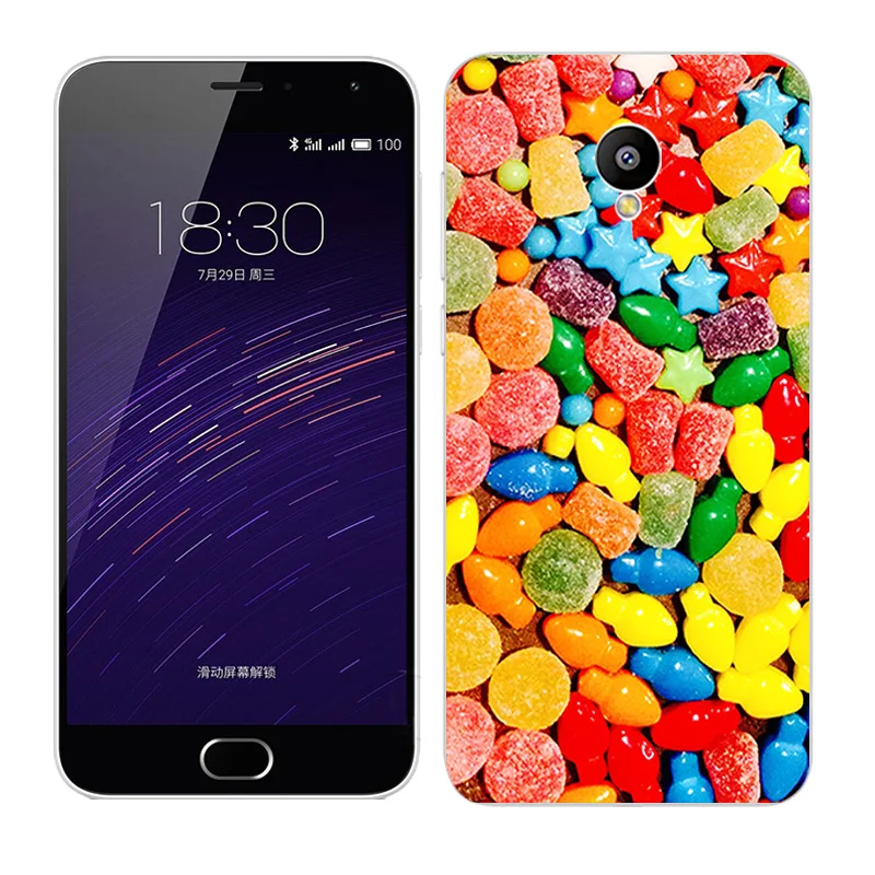 Для Meizu 15 Lite M3 M2 M6 M5S Mini Силиконовый ТПУ чехол задняя крышка для Meizu MX6 M6T роскошные чехлы для телефонов Модные Окрашенные прозрачные Капа - Цвет: 19