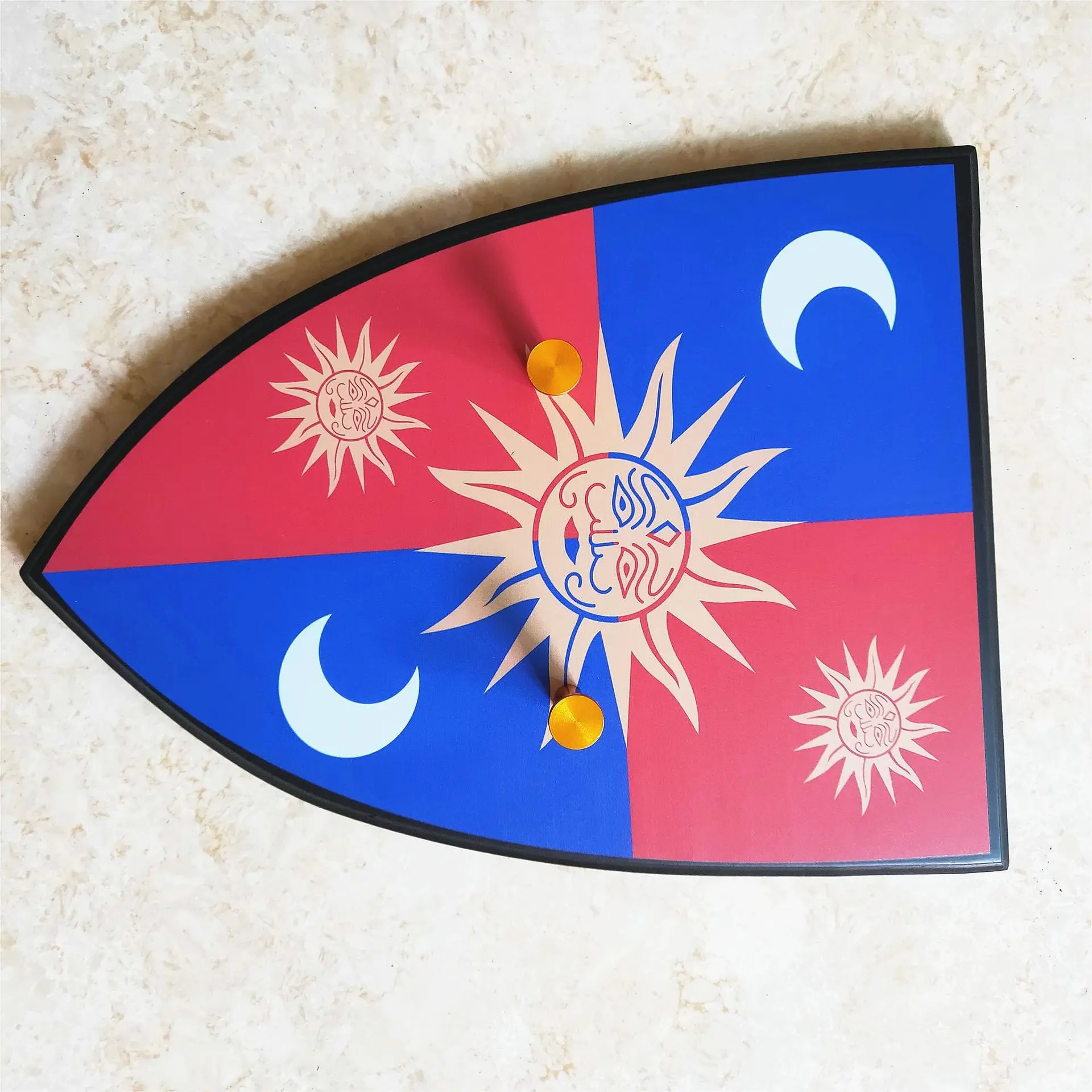 Craft decoration sword wall-mounted sun and moon sword family decorations are not edged