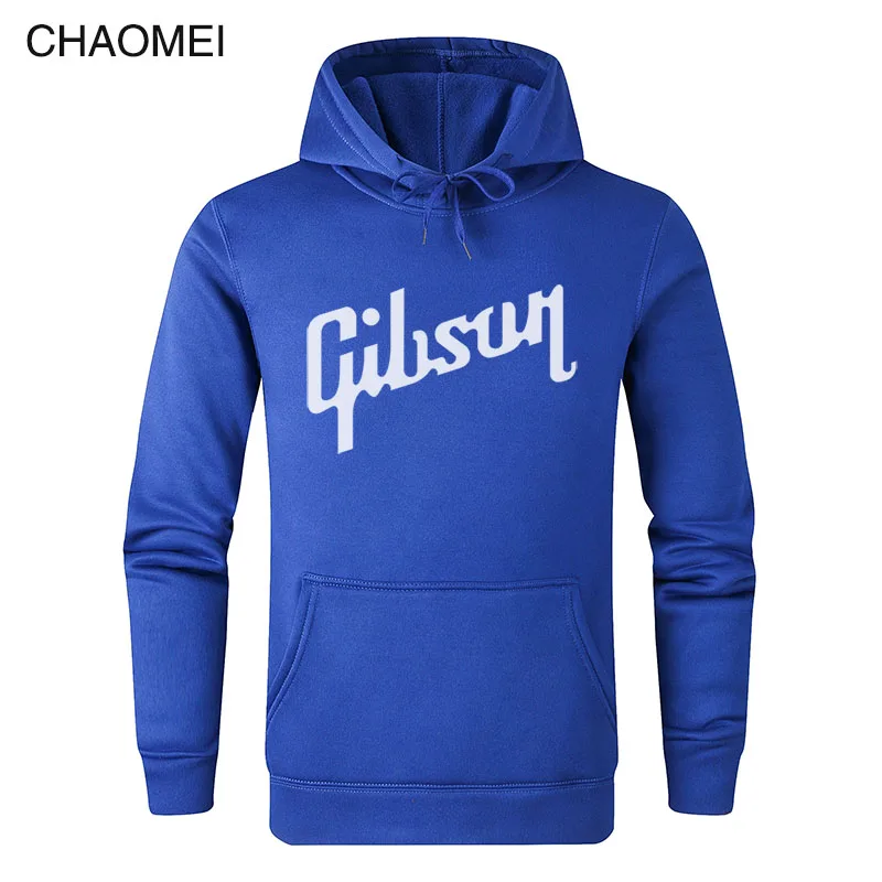 Толстовки Gibson Для мужчин Для женщин зимняя куртка Повседневное флис Gibson печать Лэс свитшоты Paul пуловер с капюшоном худи C36 - Цвет: 11