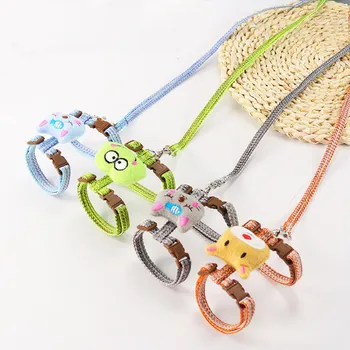 

New I-shaped Cat Walking Rope Anti-Breakout Comfortable Cat Traction Adjustable Cat Rope
