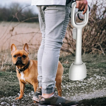

Lightweight Convenient Pet Dog Cat Litter Toilet Bedpan Pooper Scoop Shovel Pick Up Animal Feces Picker Outdoor Cleaning Tool