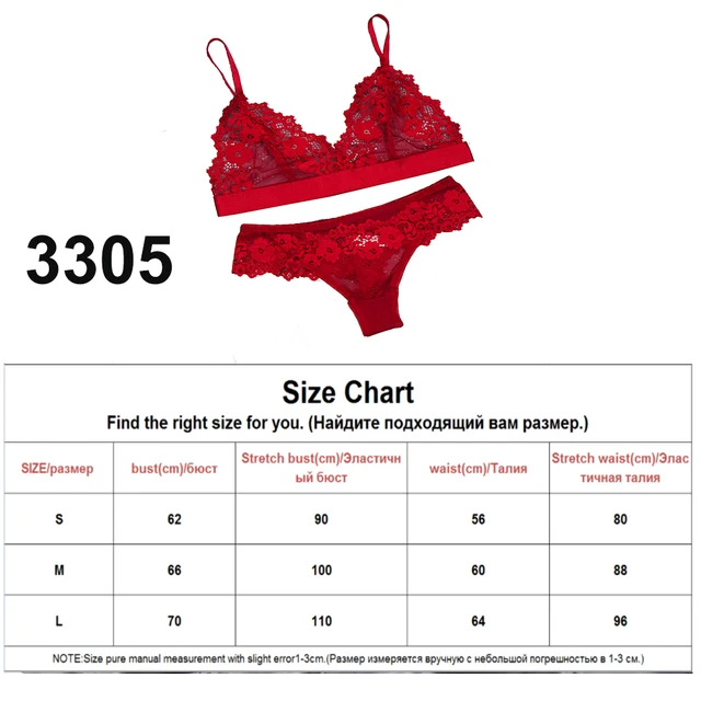 Women's Ultra-thin Cup Mesh Lace Underwear Set Transparent Bras Beauty Back Hollow Embroidery Bra & Brief Sets 3