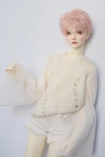 BJD – vêtements de poupée, couture creuse, manches évasées, pull en tricot pour 1/3 1/4 BJD SD MSD oncle POPO68, taille de poupée bjd tops