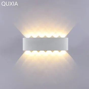 

Modern Aluminum Led 10W 12W Wall Light IP66 Outdoor Indoor Up Down Home Decor Stairs Aisle Bedroom Background Wall Lamp Sconces