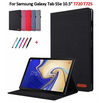 

Case For Samsung Galaxy Tab S5e Case Cowboy Flip Stand Cover For Funda Tablet Samsung Galaxy Tab S5e SM T720 T725 Cover Coque