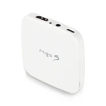 

2020 Migo S Android 9.1 eMMC 2GB LPDDR4 Flash 16G BT 4.0 USB 3.0 WIFI 2.4 and 5.8G 4K IPTV Box for Southeast and North America