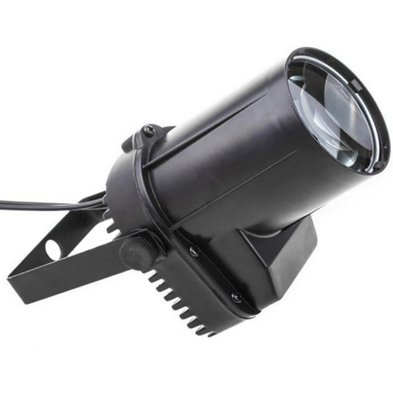 Mini Pin Spot LED 5W Blanc – Projecteur Faisceau Directionnel DJ Scène Bar KTV