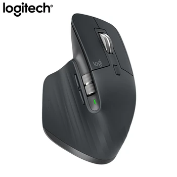 

Logitech MX Master 3 Mouse Advanced Wireless Bluetooth Mouse Office Mouse With Wireless 2.4G Receiver Mx Master 2s Upgrade Top