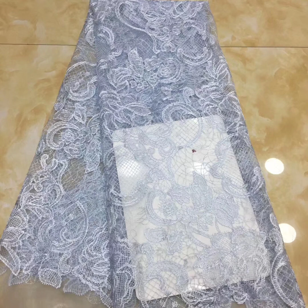 

2021 high quality Nigerian wedding African lace fabric guipure lace lace lace fabric for women party D3837
