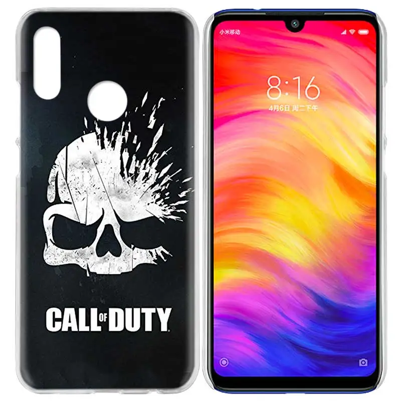 Чехол для Xiaomi Redmi Note 7 7A фотоаппаратов моментальной печати 7S 6 6A 5 Y3 K20 mi 8 до 9 лет CC9 CC9E A1 A2 A3 играть F1 Lite Pro Plus Call of Duty Вторую мировую войну