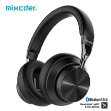Mixcder E10 aptX Niedrigen Latenz Bluetooth Kopfhörer Aktive Noise Cancelling Wirless Headset HD Mit Mic für Handys PC TV
