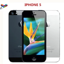 Apple iphone 5 мобильный телефон 16 Гб/32 ГБ/64 Гб ПЗУ IOS 4,0 дюймов 8MP wifi gps заводской разблокированный смартфон