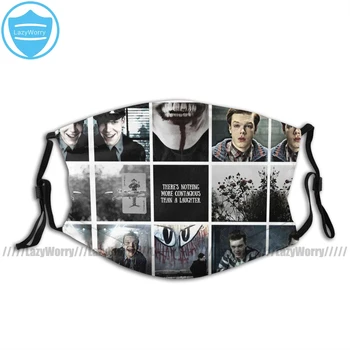 

Joker Mouth Face Mask Aesthetic Jerome Valeska Facial Mask Fashion Cool with 2 Filters for Adult