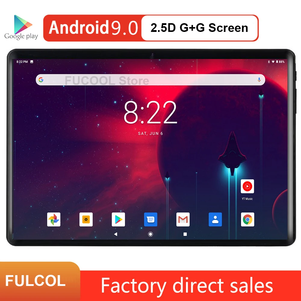 Новые планшеты Google Android 10 1 32 ГБ ROM 1280*800 IPS 3G телефонные звонки 10-дюймовый