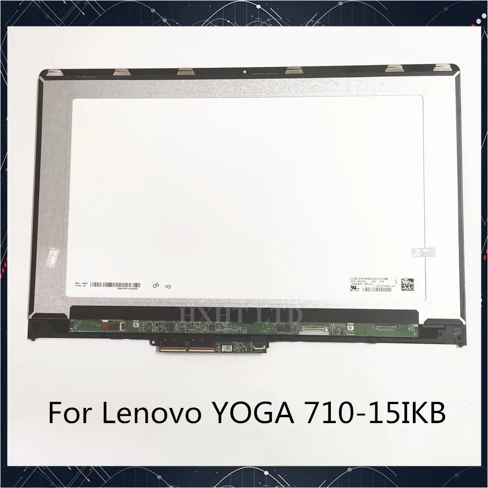 

Оригинальный 15,6 "для lenovo Yoga 710-15 710-15IKB lcd сенсорный экран в сборе EDP 30 Pin 1920*1080 FHD полностью протестирован
