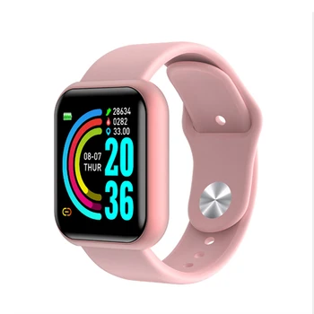 

D20 Bluetooth Smart Watches Men Waterproof Sport Fitness Tracker Smart Bracelet Blood Pressure Heart Rate Monitor Y68 Smartwatch