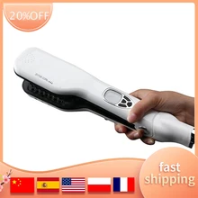 

Anion Hair Straightener Comb Ionic Straightening Brush Led Fast Even Heating Dual Voltage Far Infrared Anti Scald Features Gift