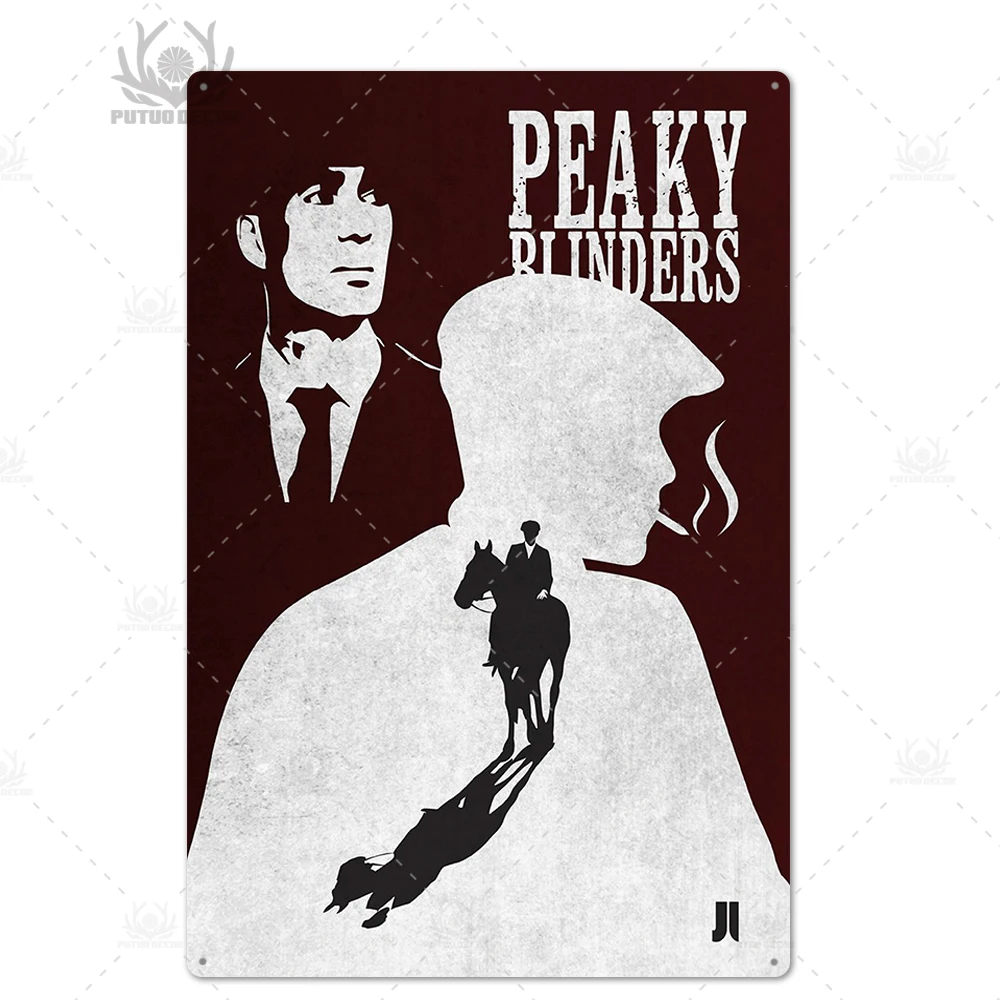 TH4811 Peaky Blinders металлический плакат оловянные знаки винтажные металлические знаки металлическая пластина для паба бар человек пещера Настенный декор - Цвет: TH4811