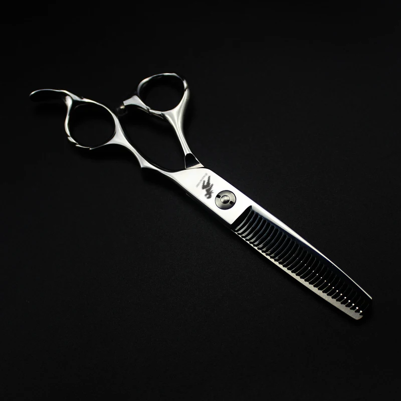 6 inch Silver Japanese Hair Scissors Hairdressing Scissors Shaver and hairdressing scissors set
