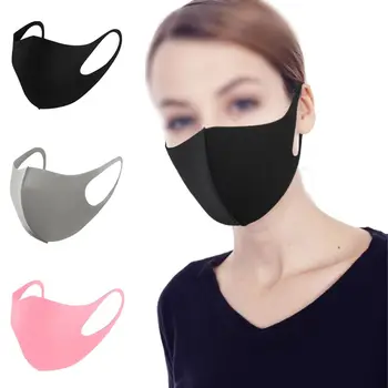 

1pcs Unisex Universal Pollution Mask Anti Air Dust And Smoke Mask With Earloop Washable Respirator Mask for men women M