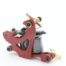 Новые 10 обертывания профессиональная катушка тату машина стальная машинка для тату для татуировки принадлежности для татуировки лайнер и шейдер