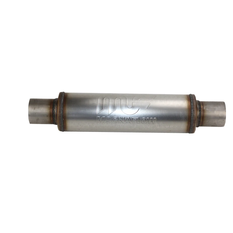 High Performance Universal Exhaust Muffler Universal Silencer Muffler Exhaust 13'' Body Length