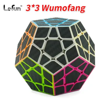 

New Lefun 3x3 Megaminxed Cube Wumofang Mega Professional Speed Magico Cubes Puzzle Educational Toys for Children Kids