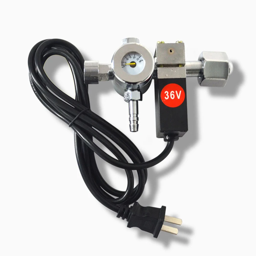 Tools Pressure Regulators CO2 Draft Beer Regulator 36V 220V CO2 Tank