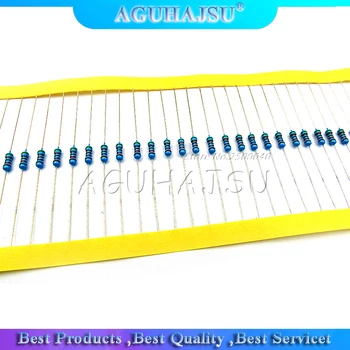 

Metal Film Resistors 1/4W 470ohm 1% Colored Loop Resistors (100pcs/lot)