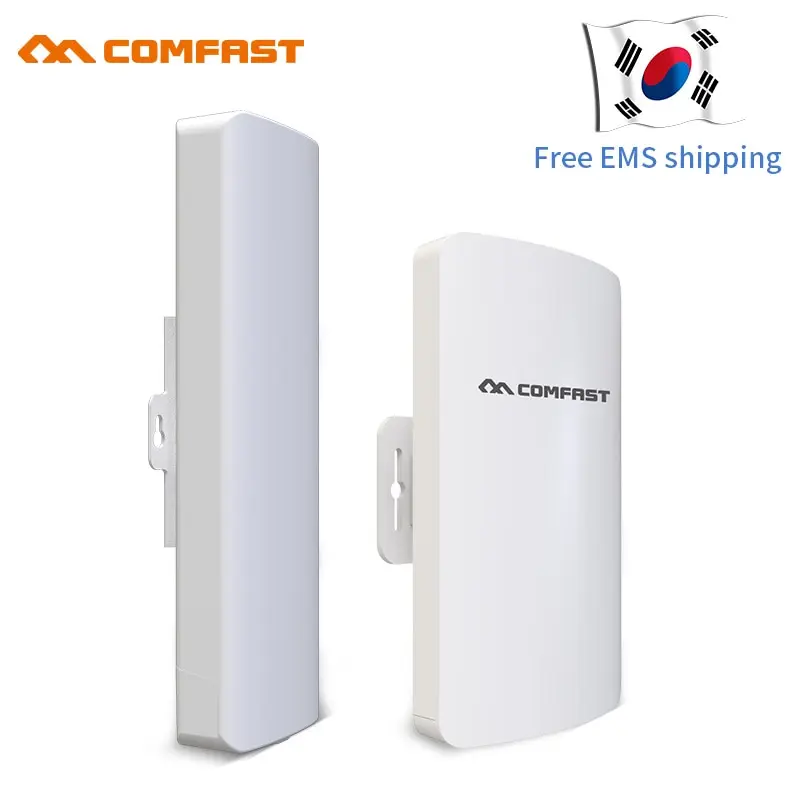 2 шт. COMFAST-E120AV3 3 км 300 Мбит/с 5,8 ГГц Открытый Wi-Fi CPE точка 11dBi Wi-Fi