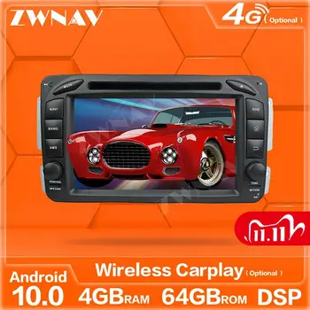 

Android 10 screen For Benz ML W163 CLK W209 C-Class W203 SLK W170 E-Class W210 GPS Navigation Auto Audio Radio stereo head unit