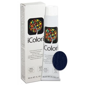 

Cream hair dye KayPro, iColori, 1.10, blue-black, 90 ml