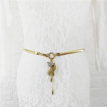 

Hip High Waist Gold Silver Belts For Women Fashion Waistbands All-Match Belt For Party Jewelry Dress Waist Metal Chain Belts