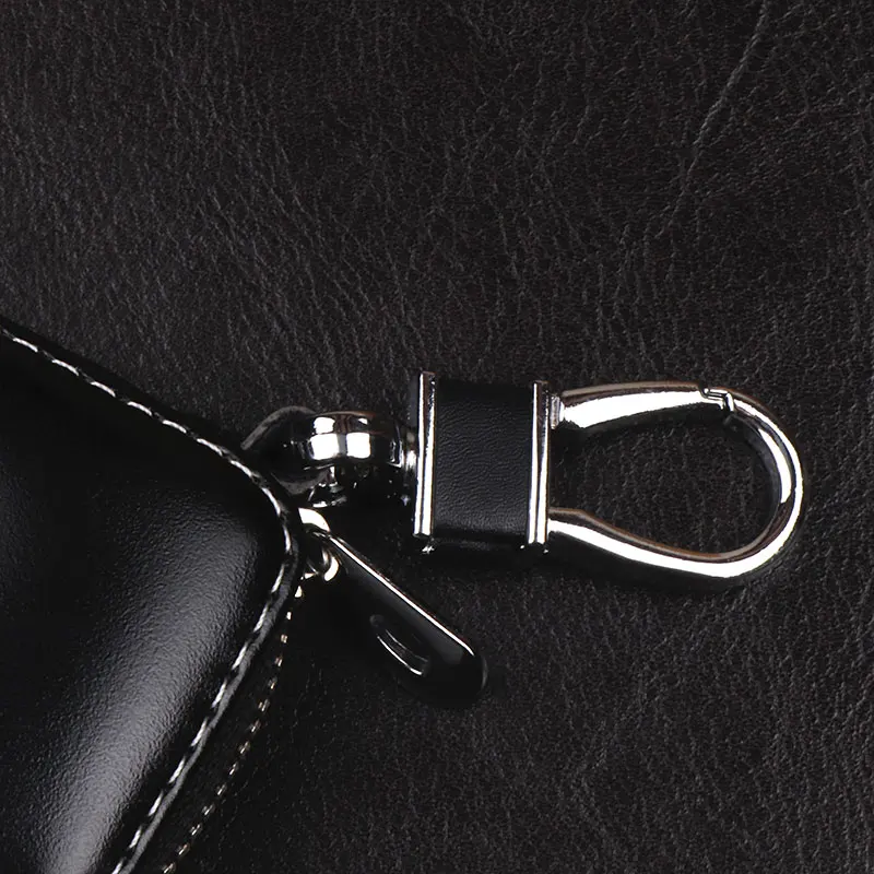 Модный автомобильный кожаный чехол-ключница для Renault Clio Logan Megane 2 3 Koleos Scenic Card Key Wallet автомобильный Стайлинг
