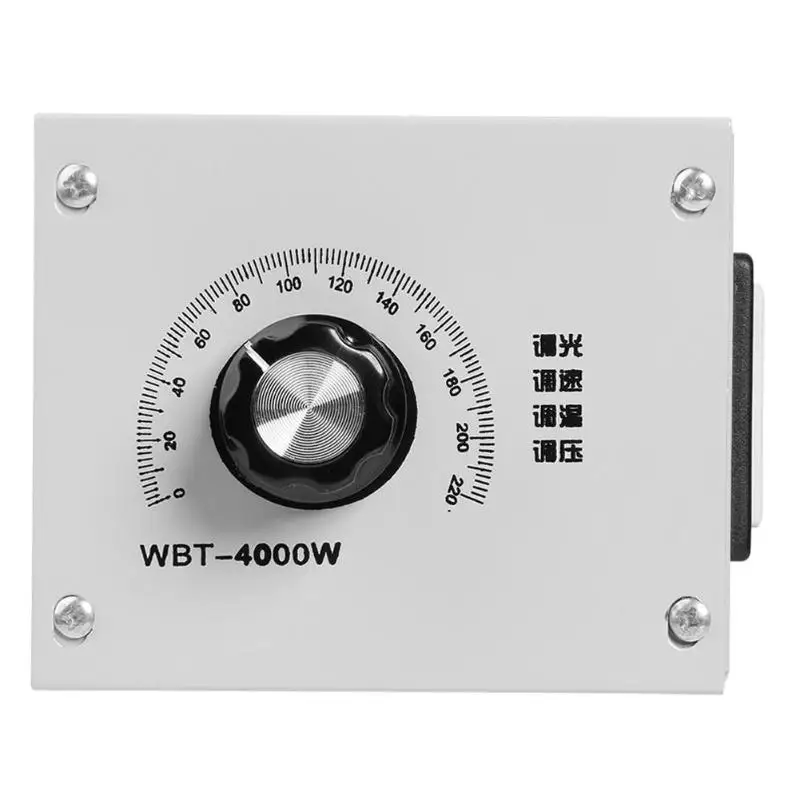 AC 220V 4000W регулятор переменного напряжения понижающий конверторный мотор Управление вентилятором отрицательное давление вентилятор