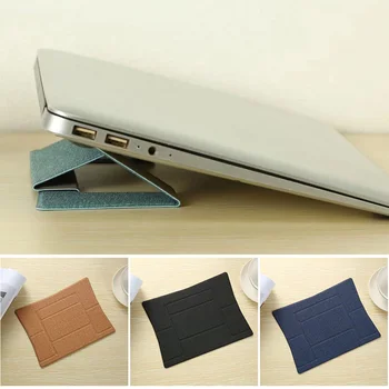 

Adjustable Invisible Laptop Stand Portable Seamlessly Folding Notebook Holder Mouse Pad Design QJY99