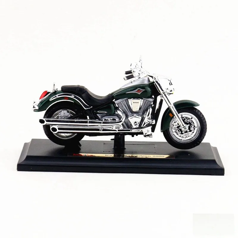 1:18 Kawasaki Moto Toy вся модель с базой Maisto литой автомобиль модель ниндзя ZX KLX Металлический Игрушечный Автомобиль H2R вулкан игрушки для детей